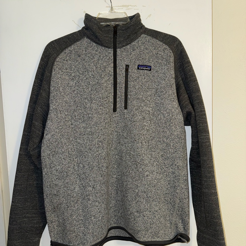 Patagonia Heather Gray Full-Zip Jacket